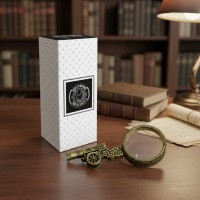 Настольная лупа Царь - пушка (с чернением)