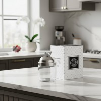 Банка для сыпучих продуктов Парадиз (посеребрённая)