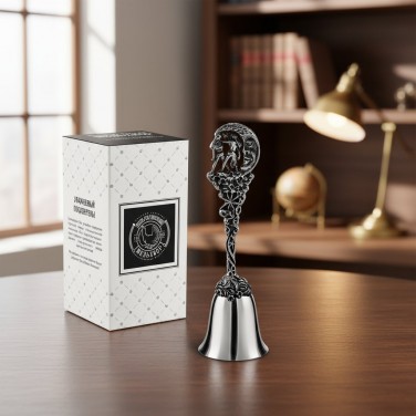 Колокольчик Близнецы (с чернением)