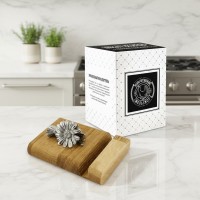 Подставка для телефона Серебристая ромашка (никель)