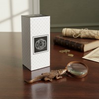 Настольная лупа Кайман (с чернением)