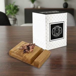 Подставка для телефона Бархатные крылья (с чернением)