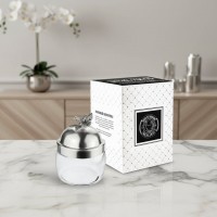 Банка для сыпучих продуктов Шарм (посеребрённая)