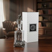 Штоф Удалой воин (с чернением)