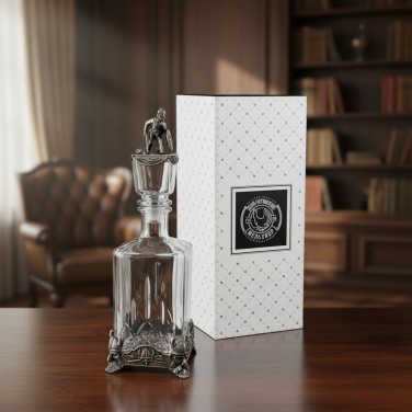 Штоф Удалой воин (с чернением)