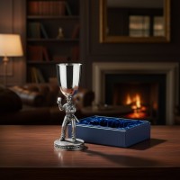 Подарочная рюмка для водки Отважный матрос (серебро)