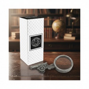 Настольная лупа Уникальная Царь - пушка (с чернением)