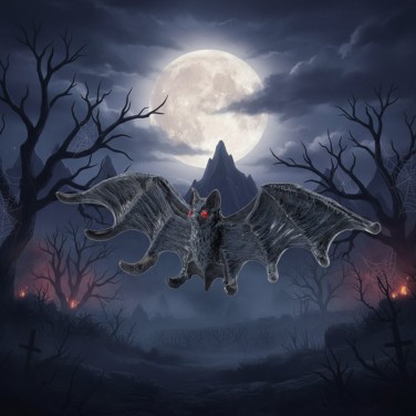 Ключница настенная Летучая мышь