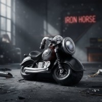 Копилка Скоростной мотоцикл