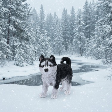 Фигурка Щенок лайки