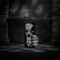 Держатель книг Скелет