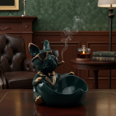 Подставка для мелочей Крутой бульдог