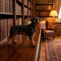 Фигурка Могучий ротвейлер