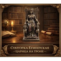 Статуэтка Египетская царица на троне