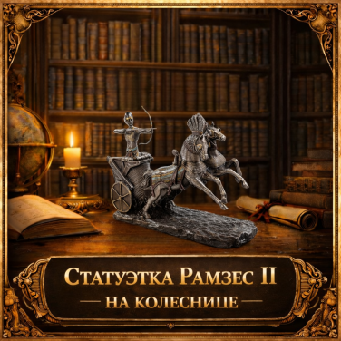 Статуэтка Рамзес II на колеснице