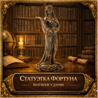 Статуэтка Богиня удачи - Фортуна
