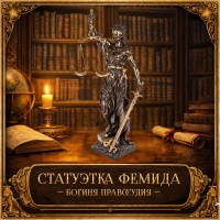 Статуэтка Фемида - богиня правосудия (люкс)