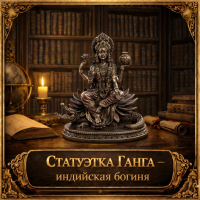 Статуэтка Ганга - индийская богиня