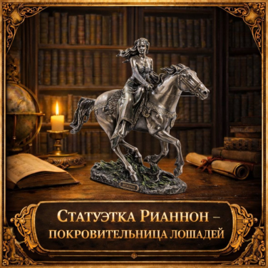 Статуэтка Рианнон - покровительница лошадей