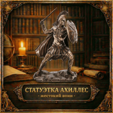 Статуэтка Ахиллес - жестокий воин