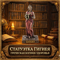 Статуэтка Гигиея - греческая богиня здоровья
