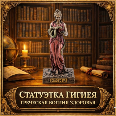 Статуэтка Гигиея - греческая богиня здоровья