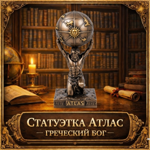 Статуэтка Греческий бог Атлас