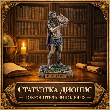 Статуэтка Дионис - покровитель виноделия