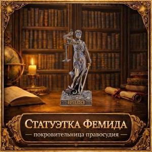 Статуэтка Фемида - покровительница правосудия