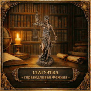 Статуэтка Справедливая Фемида Статуэтка Справедливая Фемида