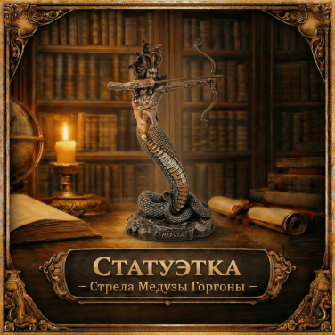 Статуэтка Стрела Медузы Горгоны