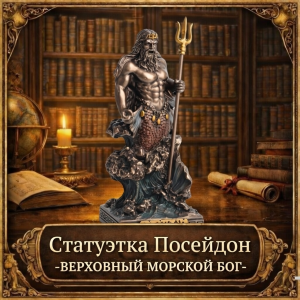 Статуэтка Посейдон - верховный морской бог