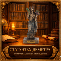 Статуэтка Деметра - покровительница земледелия