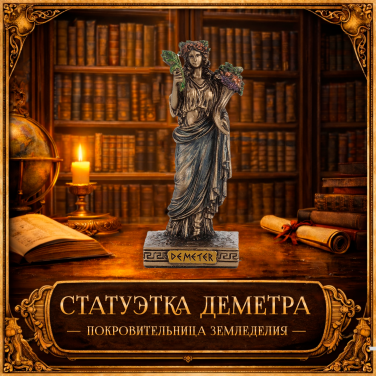 Статуэтка Деметра - покровительница земледелия