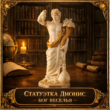 Статуэтка Дионис - бог веселья
