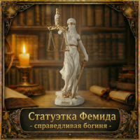 Статуэтка Справедливая богиня Фемида