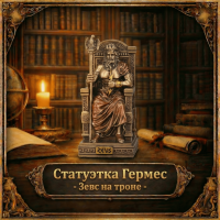 Статуэтка Зевс на троне