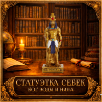 Статуэтка Бог воды и Нила - Себек