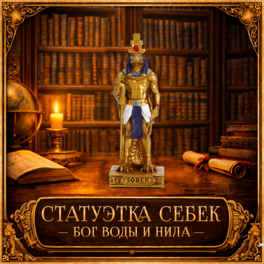 Статуэтка Бог воды и Нила - Себек