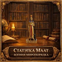 Статуэтка Маат - богиня миропорядка