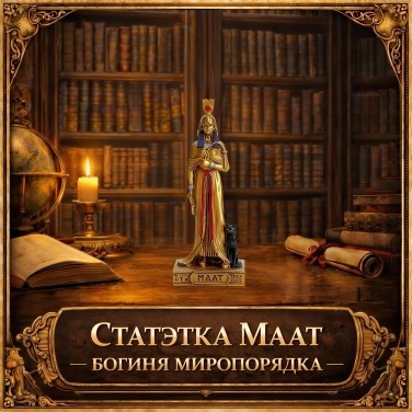 Статуэтка Маат - богиня миропорядка