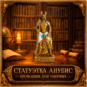 Статуэтка Анубис - проводник душ умерших