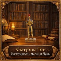 Статуэтка Тот - бог мудрости, магии и Луны