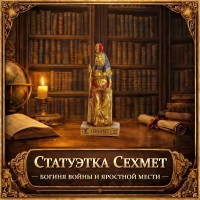 Статуэтка Сехмет - богиня войны и яростной мести