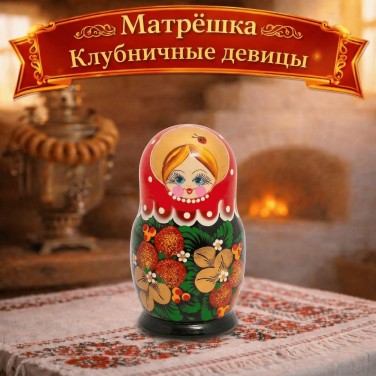 Матрешка Клубничные девицы