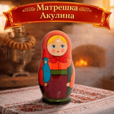 Матрешка Акулина
