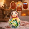 Матрешка - неваляшка Аля и лягушка - Фото № 2
