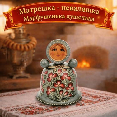 Матрешка - неваляшка Марфушенька душенька