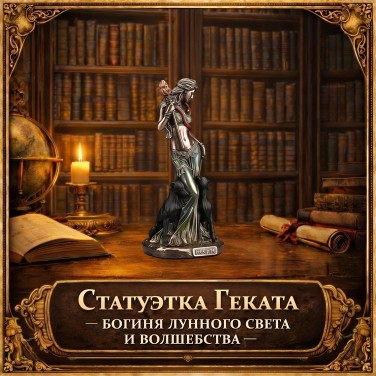 Статуэтка Геката - богиня лунного света и волшебства