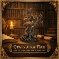 Статуэтка Пан - бог плодородия и дикой природы